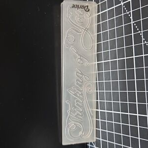 Thinking of You Embossing folder Darice